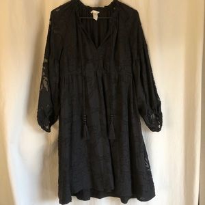 MATERNITY H&M black dress